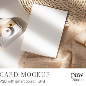Kartenmodell,Kinderzimmer Karte Mockup,Blanko Karte Mockup,5x7 Karte Mockup,Babyparty Einladung,Einladung Mockup,PSD Mockup,Mockup Vorlage,Mockup