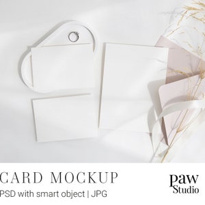 Card Mockup, Greeting Card, White Card Mockup, Stationery Mockup, Invite Mockup, Wedding Mockup, Invitation Mockup, Greeting Card Mockup