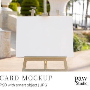Mockup bord bruiloft, mockup bord bord, welkomstbord mockup, bord mockup, stoelindeling mockup, mockup ezel, mockup bord, mockup bord, mockup witte kaart