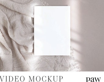 Card Video Mockup,Invitation Mockup,Photoshop Mockup,Mockup Video,Presentation Mockup,5x7 Card Mockup,Wedding Mockup,Greeting Card