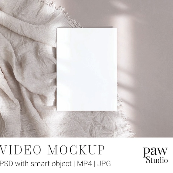 Card Video Mockup,Invitation Mockup,Photoshop Mockup,Mockup Video,Presentation Mockup,5x7 Card Mockup,Wedding Mockup,Greeting Card