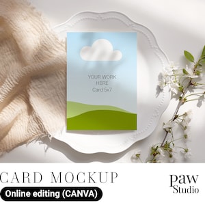 5 x 7 kaartmodel, menukaartmodel, online bewerkingsmodel, canvaskaartmodel, kaartmodel bruiloftsmenu, presentatiemodel, lentemodel 57 m