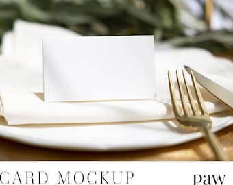 Name Card Mockup, Olive Mockup, Thank You Card, Wedding Card, White Card Mockup, Thank You Cards, Place Card Mockup, Wedding Card Mockup