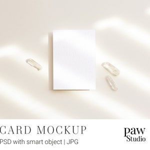 Maquette de carte, Maquette PSD, Carte de voeux, Maquette de carte 5 x 7, Maquette de produit, Maquette, Maquette d'affiche, Maquette d'objet intelligent, Maquette numérique, Modèle de maquette