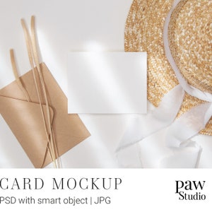 Kaartmodel, Smart Object-model, PSD-model, 5,5 x 4,25 kaartmodel, bruiloftsmodel, wenskaartmodel, Photoshop-model, Photoshop-model, wenskaart, mockup
