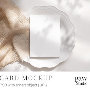 Mockup de cartão, Mockup de produto, Mockup de convite, Mockup de casamento, Mockup de cartão 5x7, Mockup de cartão em branco, Mockup PSD, Mockup de pôster, Cartão com envelope