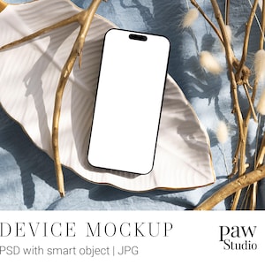 Phone Mockup, Device Mockup, iPhone Mockup, Digital Card Mockup, Social Media Smartphone Mockup, Electronic Invitation Mockup BGW
