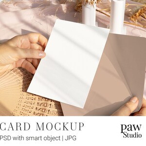 Mockup di biglietto, Mockup PSD, Mockup minimalista, Matrimonio minimalista, Mockup di matrimonio, Mockup di biglietto vuoto, Mockup di biglietto 5x7, Biglietto con busta ihc 8e