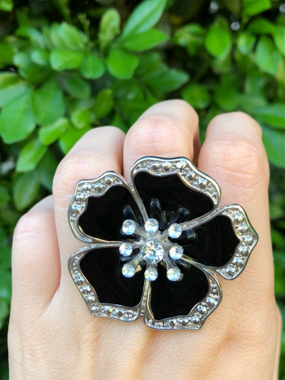 Adjustable Fun Statement Rings, Large Seahorse an… - image 7