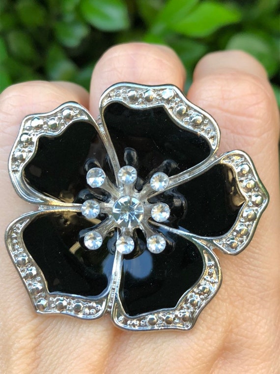 Adjustable Fun Statement Rings, Large Seahorse an… - image 9