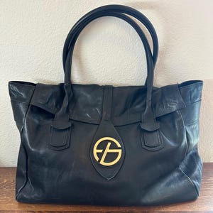 Genuine Leather Made in Italy Vintage Francesco Biasia Shoulder Bag