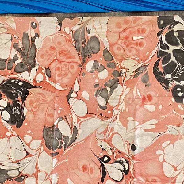 Marbled Fabric, hand-painted fabric, water marbling, marbleized cotton sheeting, marbling on cotton, tapestry