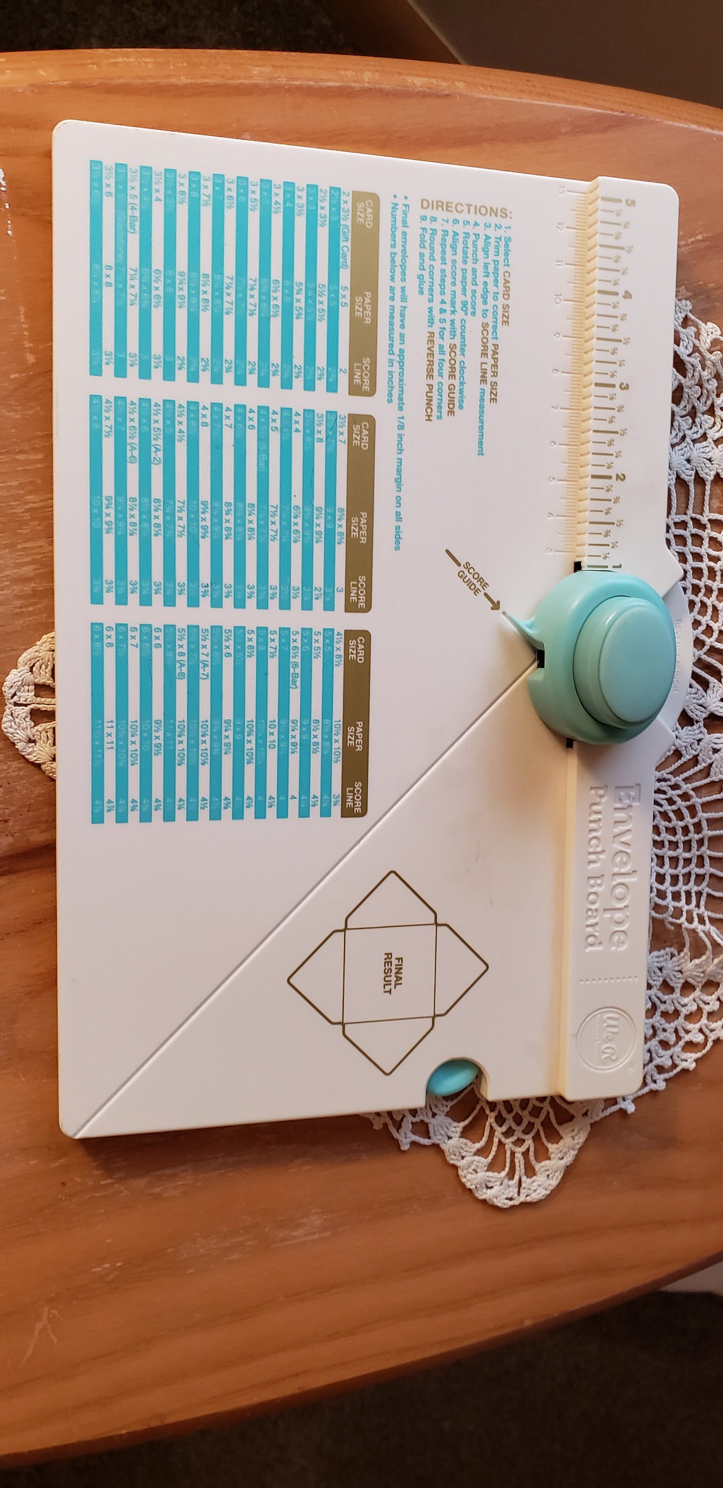 Multi-purpose Scoring Board / Envelope/gift Box DIY Tools 