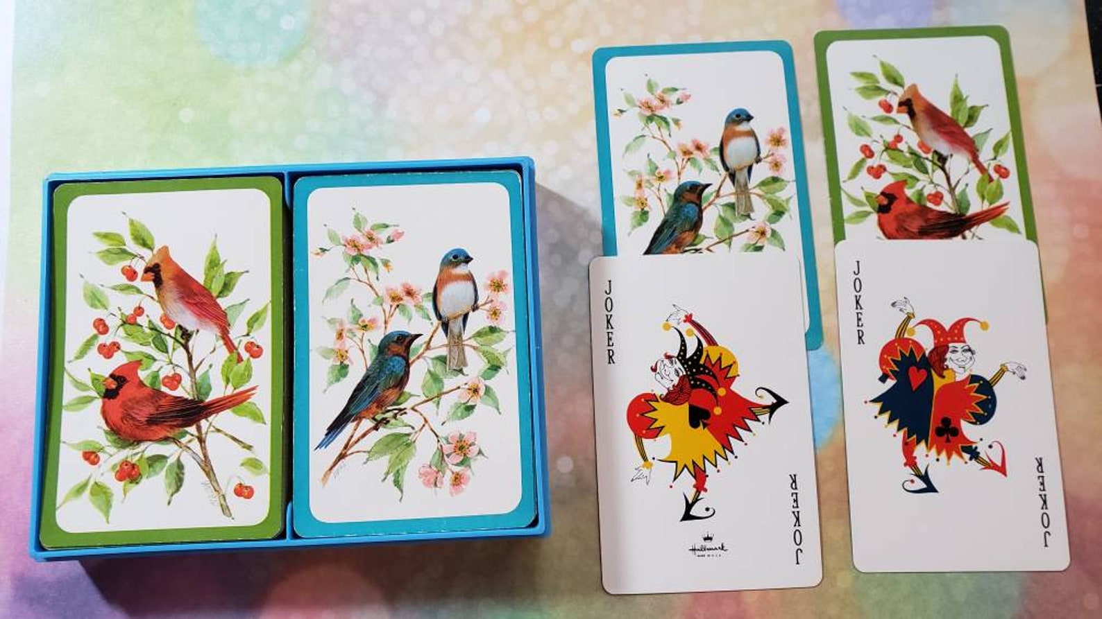 Hallmark Bridge Playing Cards. Etsy