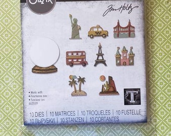 Tim Holtz Tiny Travel Globe thinlits.