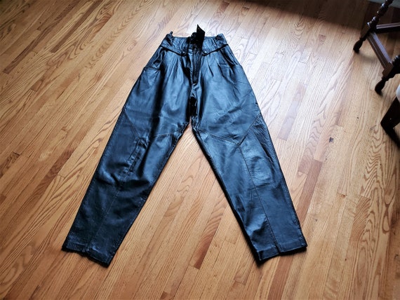 leather pants size 12