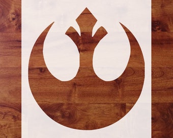 Mylar Star Wars Stencil, Marek Crest, Rebel Alliance, Alliance Starbird, The Phoenix, Airbrush, Paint, Pick 1 of 6 Sizes, FREE SHIPPING