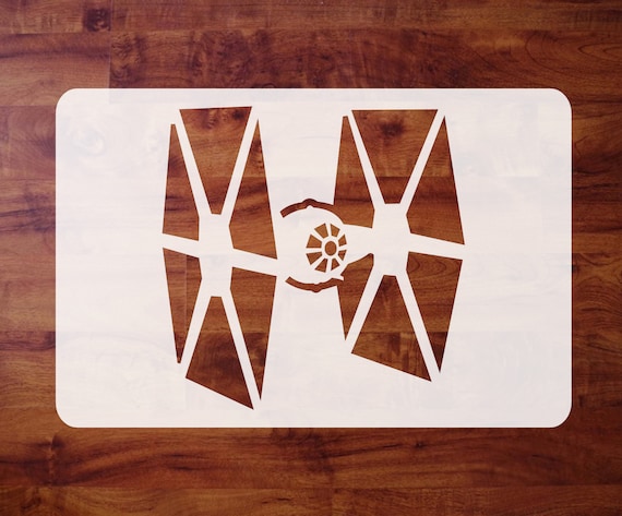 Mylar Star Wars Stencil TIE Fighter Airbrush Paint Pick 1