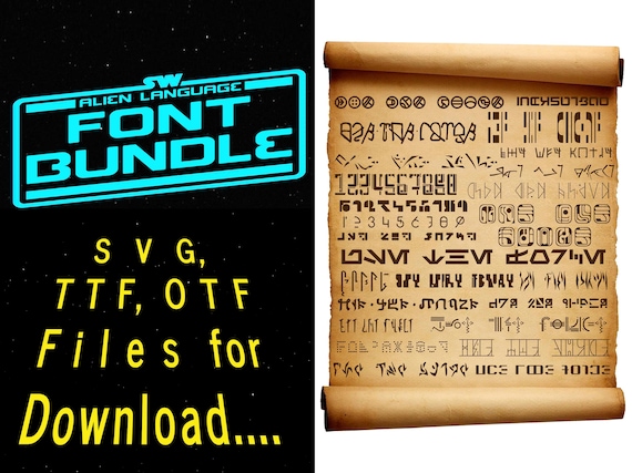 Alien Symbol Fonts