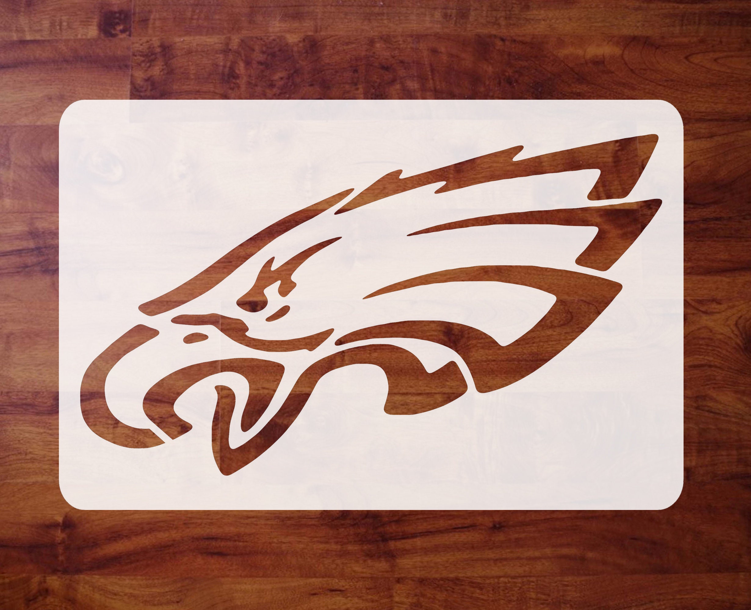 Mylar Stencil Philadelphia Eagles Logo Airbrush Paint Etsy philadelphia-eagles-football-stencil-durable-reusable-etsy