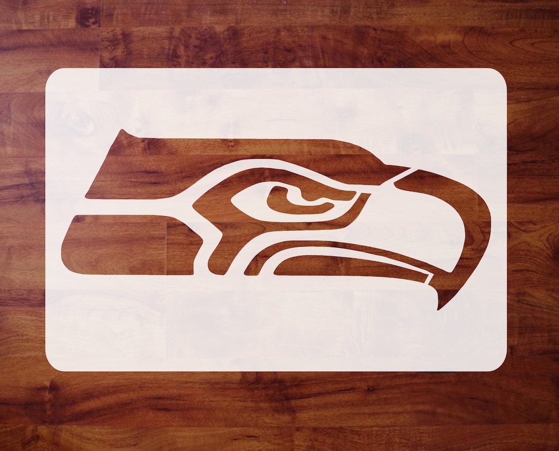 Mylar Stencil Seattle Seahawks Logo Airbrush Paint Etsy mylar-stencil-seattle-seahawks-logo-airbrush-paint-etsy