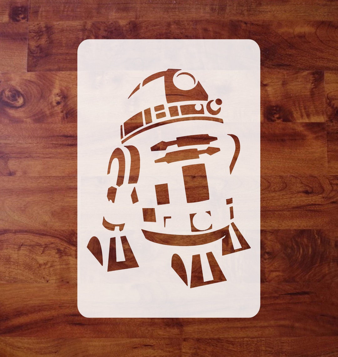 Mylar Star Wars Stencil R2-D2 for Painting Airbrushing