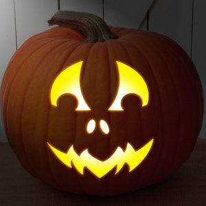 Mylar Halloween STENCIL Template Jack O Lantern Eyes Noses - Etsy