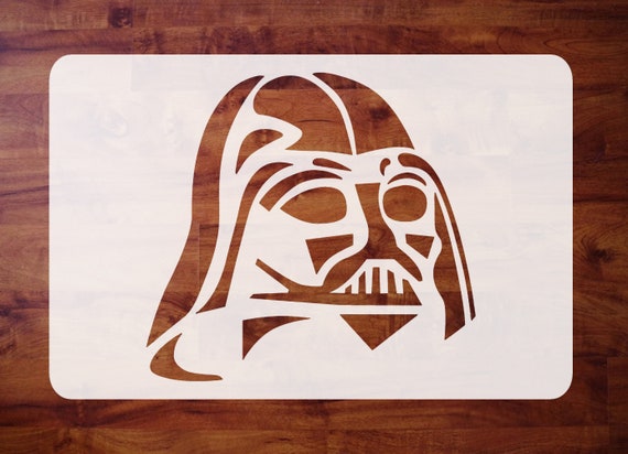 Mylar Star Wars Stencil Darth Vader Angle for Painting