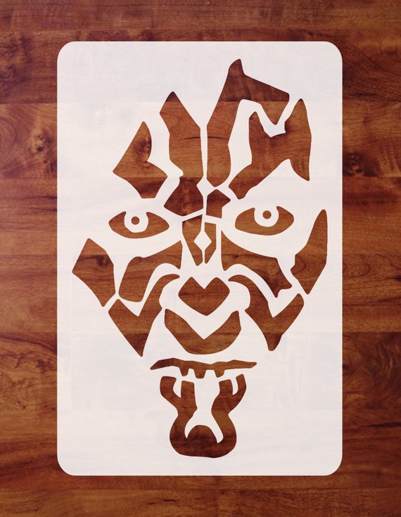 Darth Maul Pumpkin Stencil darth-maul-pumpkin-stencil