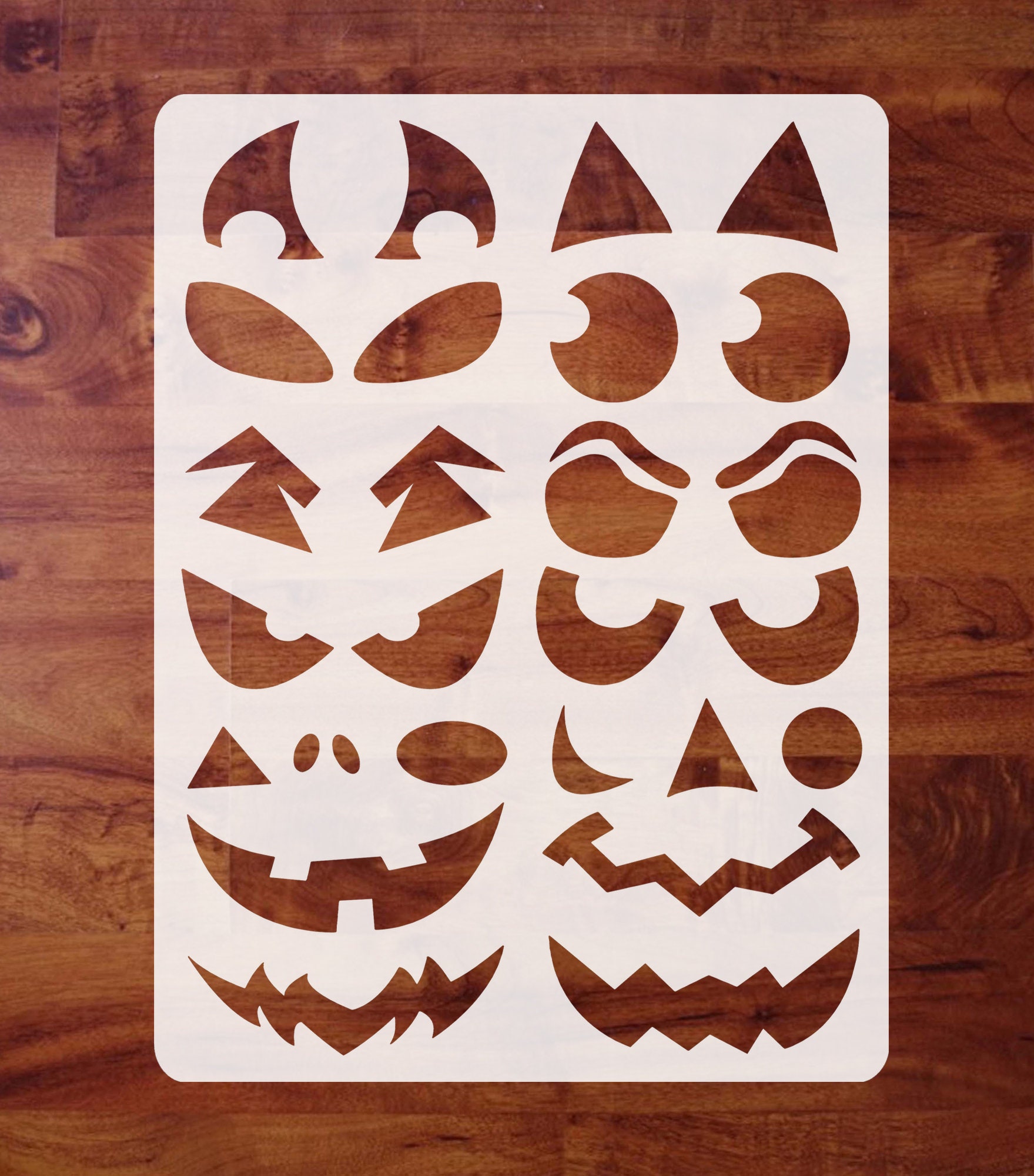 Jack O Lantern Eyes Pattern