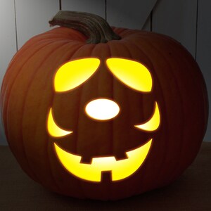 Mylar Halloween STENCIL Template Jack O Lantern Eyes Noses - Etsy