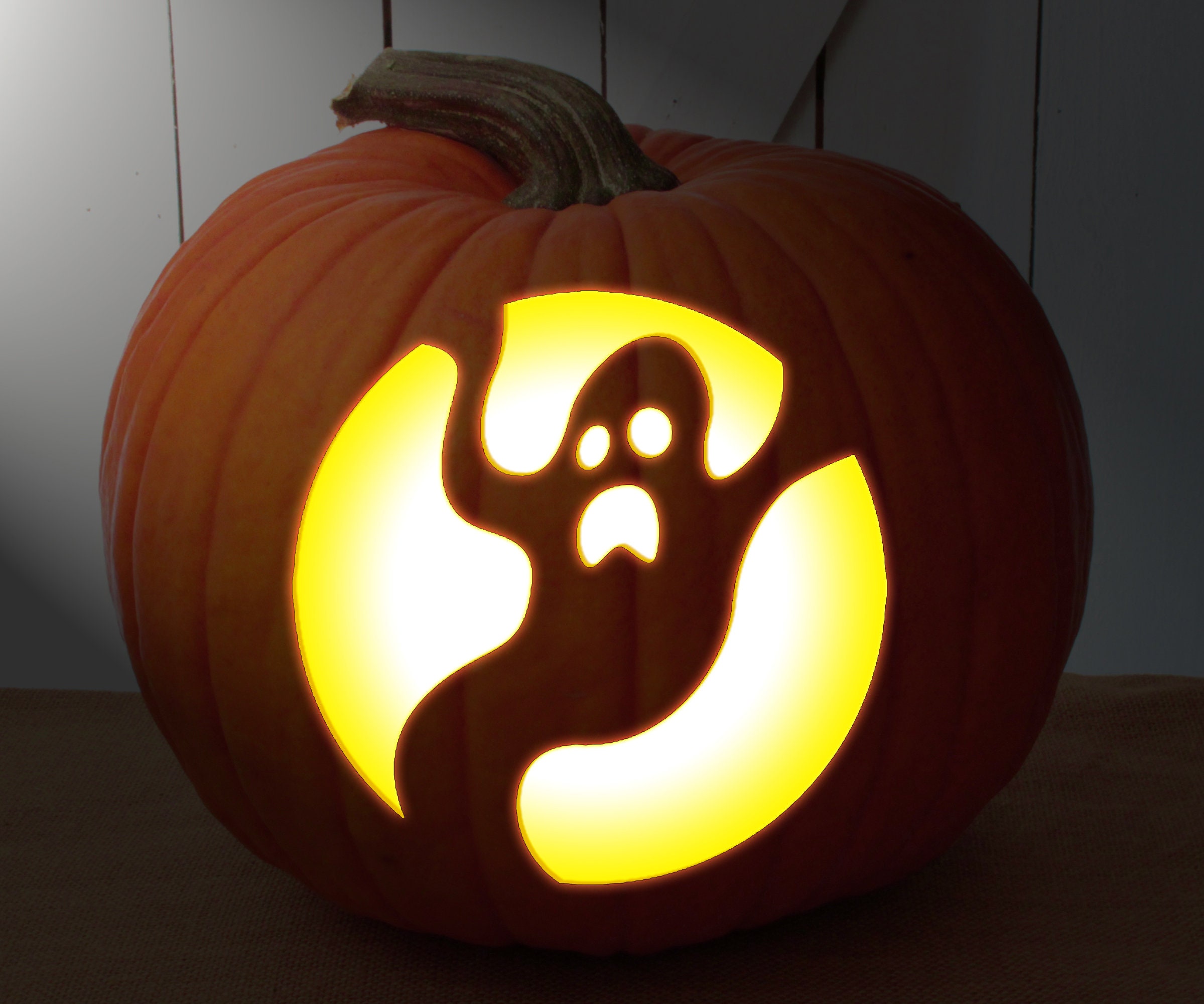 Mylar Halloween STENCIL Ghost for Pumpkin Carving Jack O | Etsy