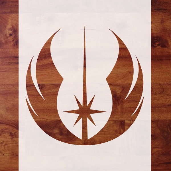 Mylar Star Wars Stencil, Jedi Order Symbol, Crest, Airbrush, Paint, Pick 1 of 6 Sizes, FREE SHIPPING