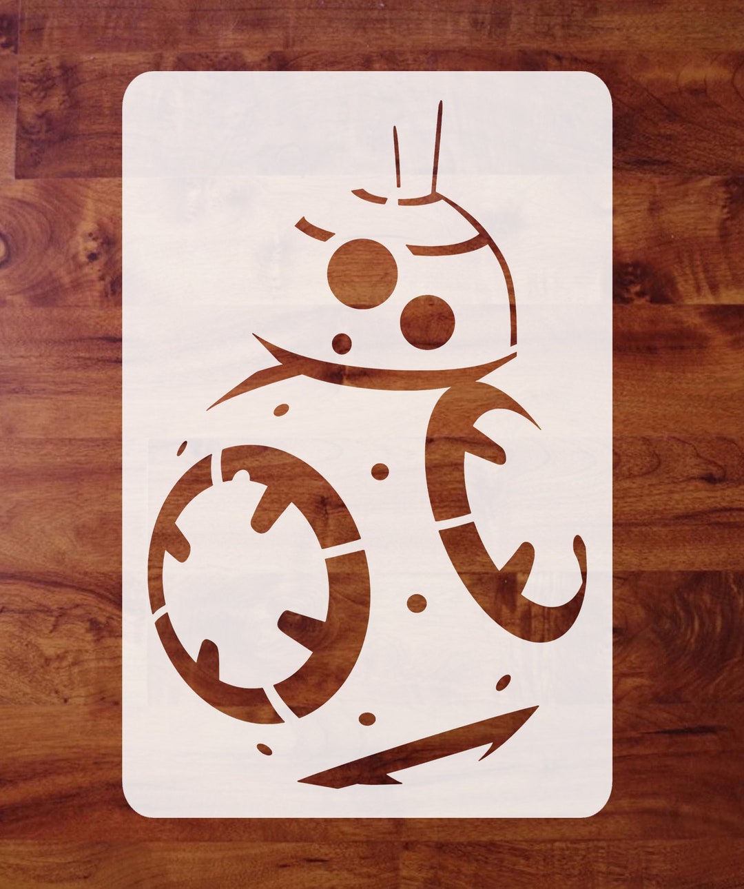 Mylar Star Wars Stencil BB-8 for Painting Airbrushing