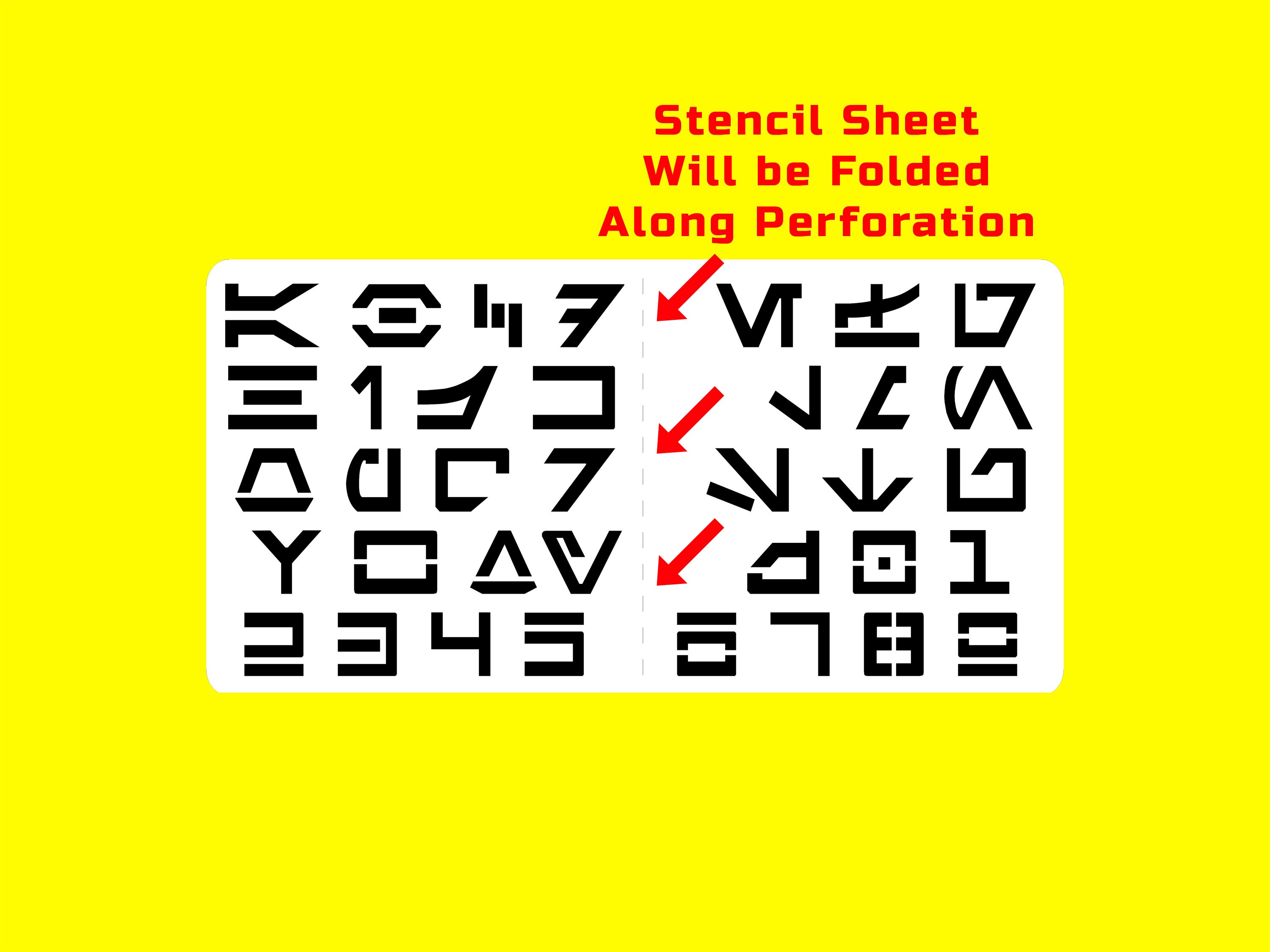 Aurebesh Stencil Template, Star Wars Inspired, Galactic Basic, Mylar 1 ...