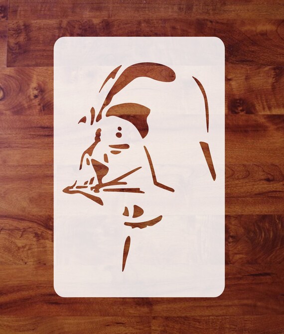 Mylar Star Wars Stencil Darth Vader Portrait for Painting