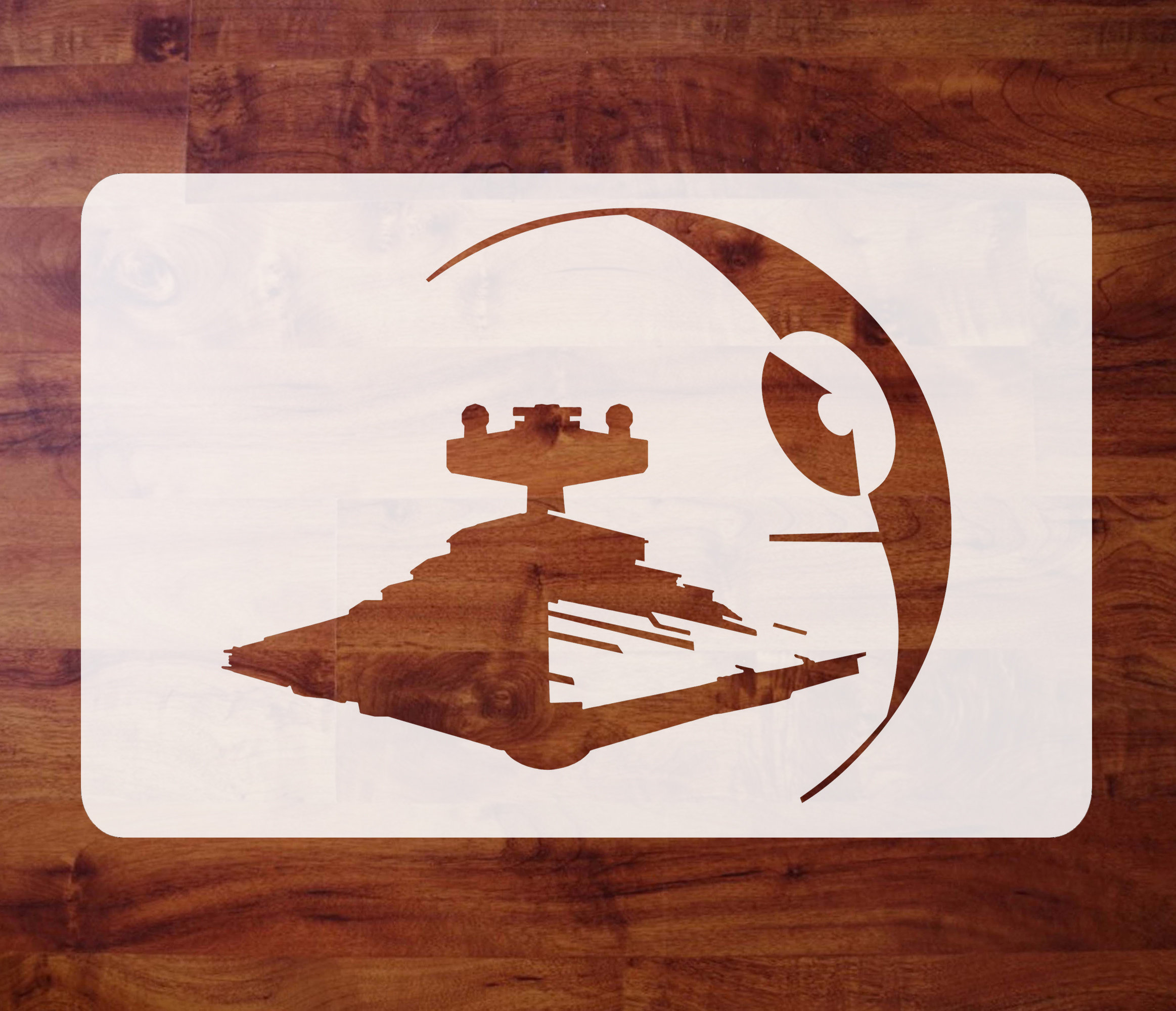 Mylar Star Wars Stencil Death Star Star Destroyer Airbrush Etsy Ireland mylar-star-wars-stencil-death-star-star-destroyer-airbrush-etsy-ireland