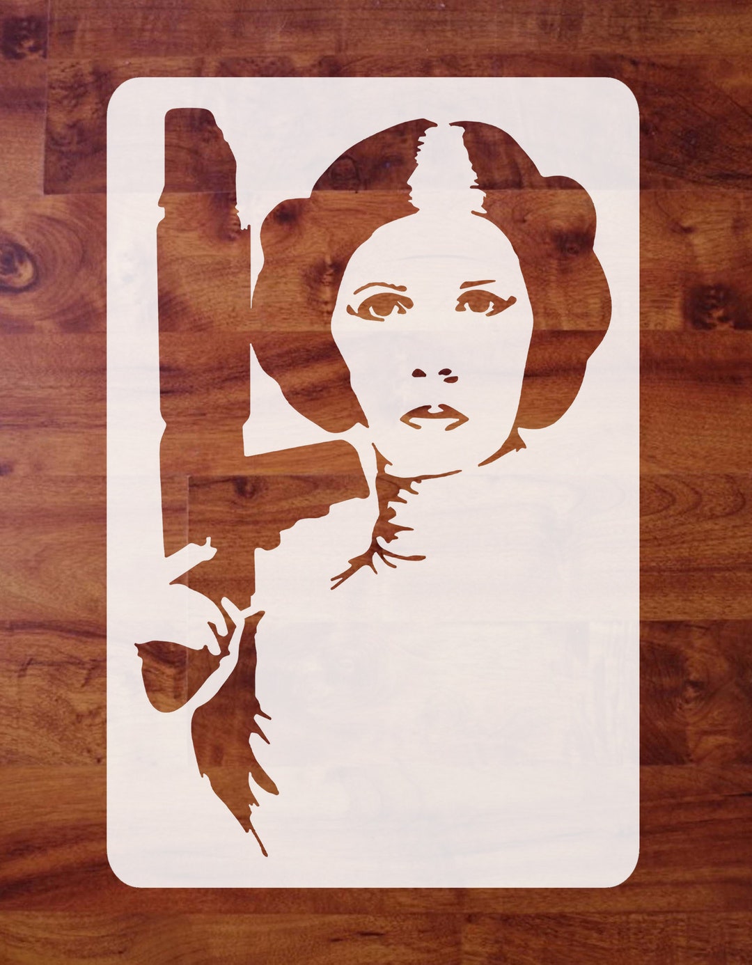 Mylar Star Wars Stencil Princess Leia Organa for Painting