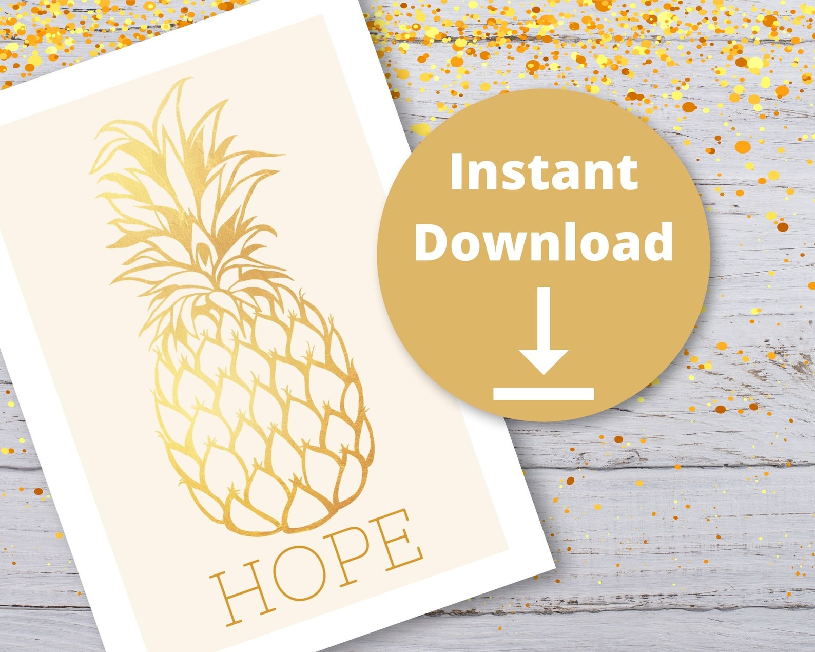 Infertility Pineapple Gift Pineapple Printable Infertility Etsy