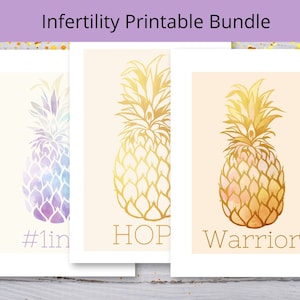 Infertility Gift | Infertility Pineapple | Infertility png Bundle