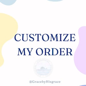 Customize order(Local pick up)