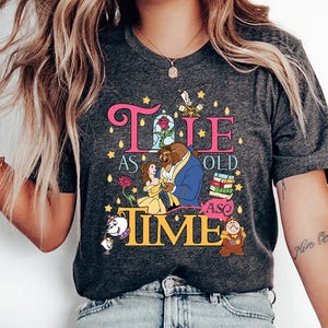 Tale as old as time  - Belle's Book Club, Disney Beauty and the Beast shirt, Belle Princess Tee, Book lover gift for her shirt, Book Club