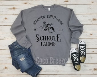 The Office Shirts Paper Co Michael Scott Dwight Schrute Hoodie The Office Gifts Scranton The Office Schute Farms Schrute Farms