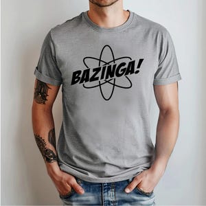BAZ|NGA - Unisex shirt, Big Bang Cute Gifts, funny shirt, Nerdy TV show, Big Bang fan shirt , Sheldon, Leonard, Penny, Nerdy shirt