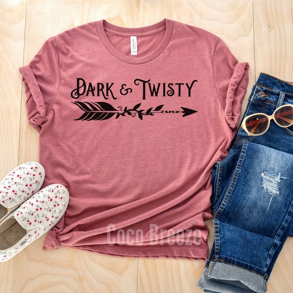 Dark and twisty - unisex tshirt. Greys Anatomy tv show, grey sloan memorial, Grey's anatomy gift, grey's anatomy tshirt, meredith grey