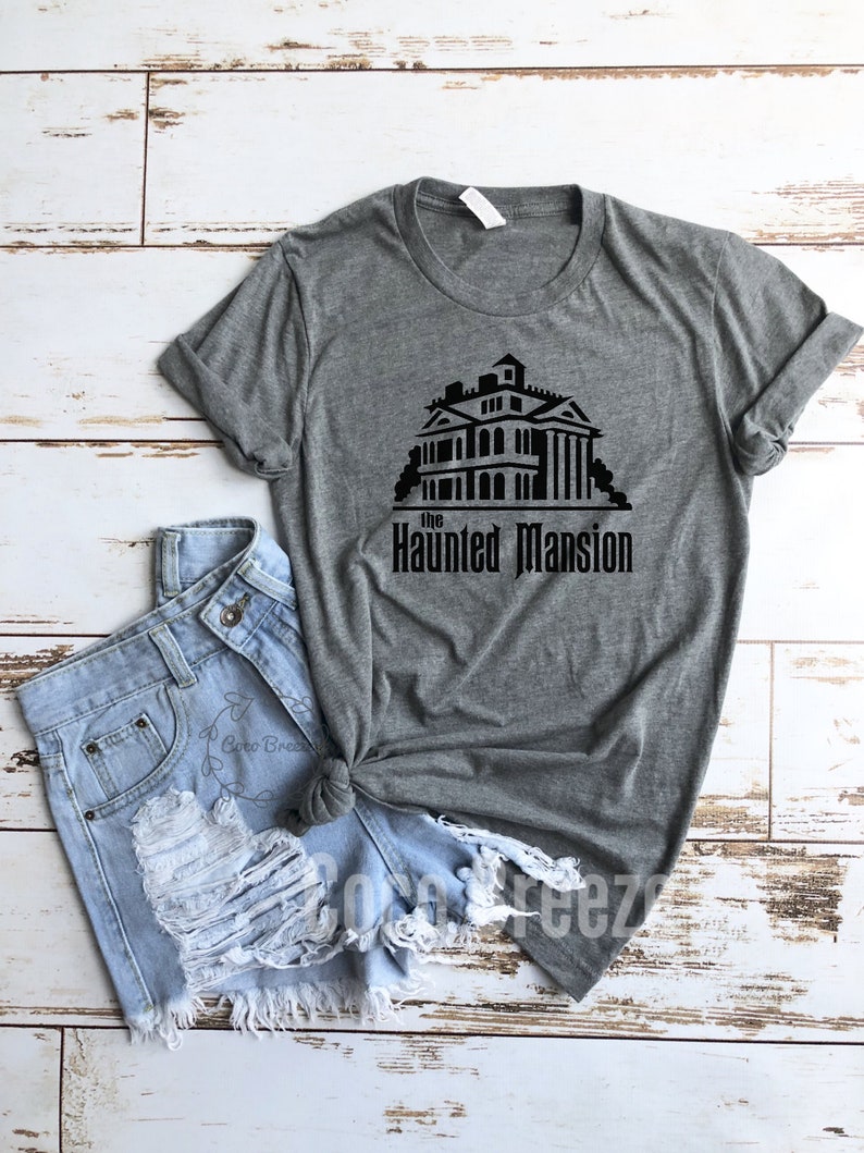 haunted mansion shirt etsy