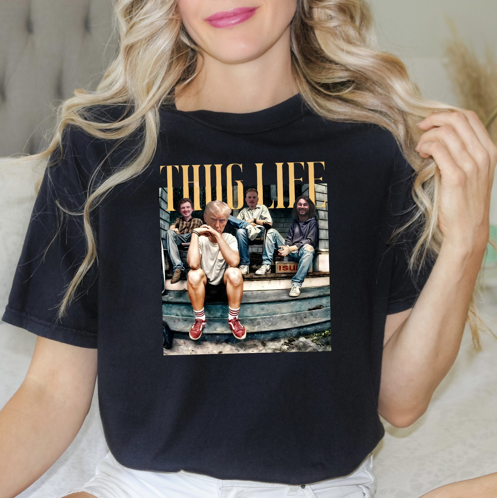Thug Life Trump - Comfort Colors, Sarcastic Republican Shirt, Country Music Thug  Life Shirt, America Election Shirt, Country Music Tee - Etsy