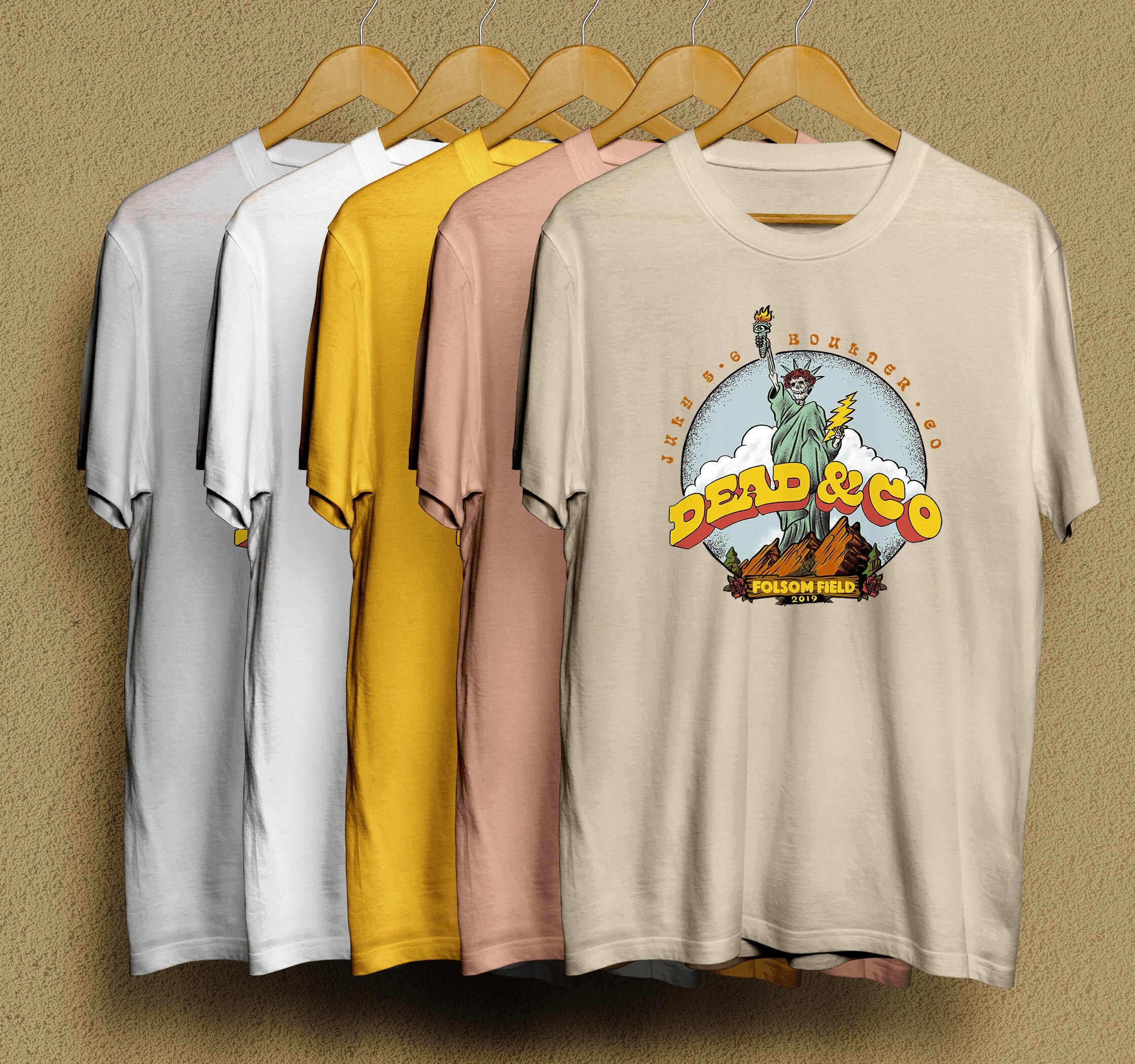 dead and company shirt