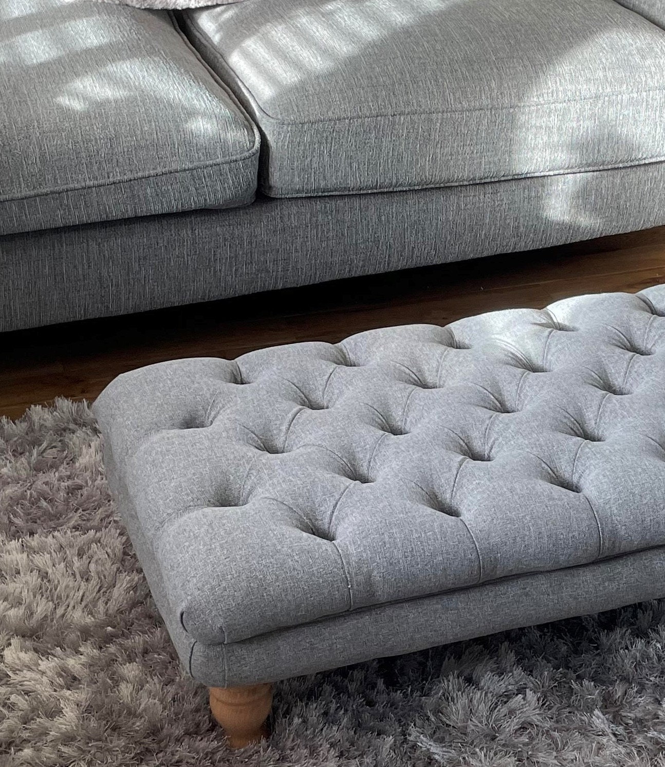 Extra Large Footstool/coffee Table Non Storage 130 X 70 Cm in Etsy UK
