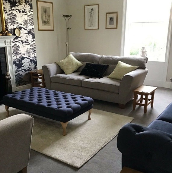 Etsy chesterfield footstool outlet
